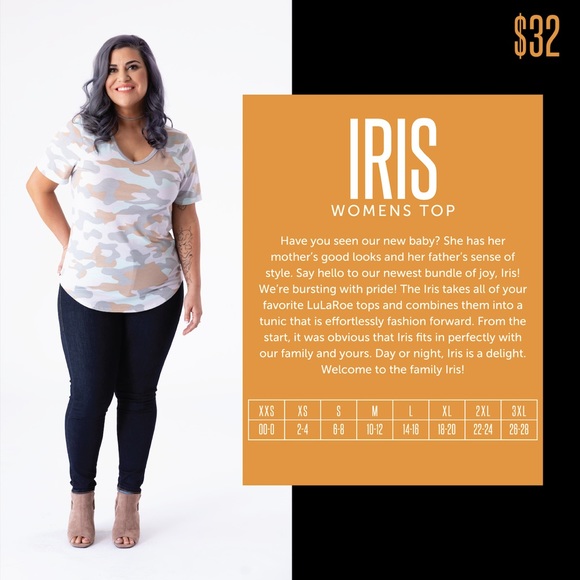 LulaRoe Iris Shirt - Picture 4 of 4